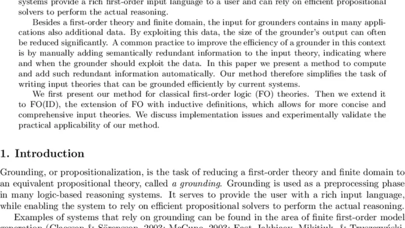 효율적 그라운딩을 위한 자동 경계 계산