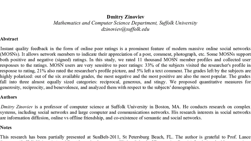 대규모 온라인 소셜 네트워크의 동료 평점