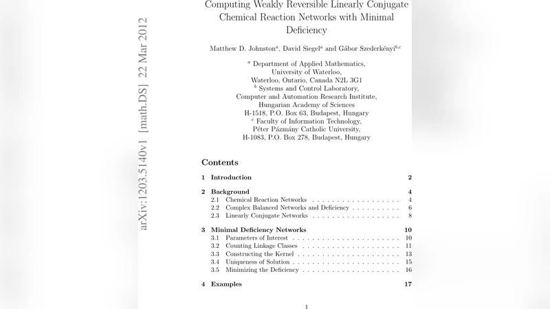 약한 가역성·최소 결함을 갖는 선형 공액 화학반응망 탐색 알고리즘