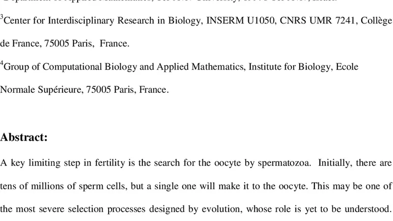 왜 수백만 개의 정자가 필요할까