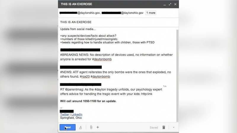 인공 SNS 시뮬레이션을 활용한 비상 대비 훈련