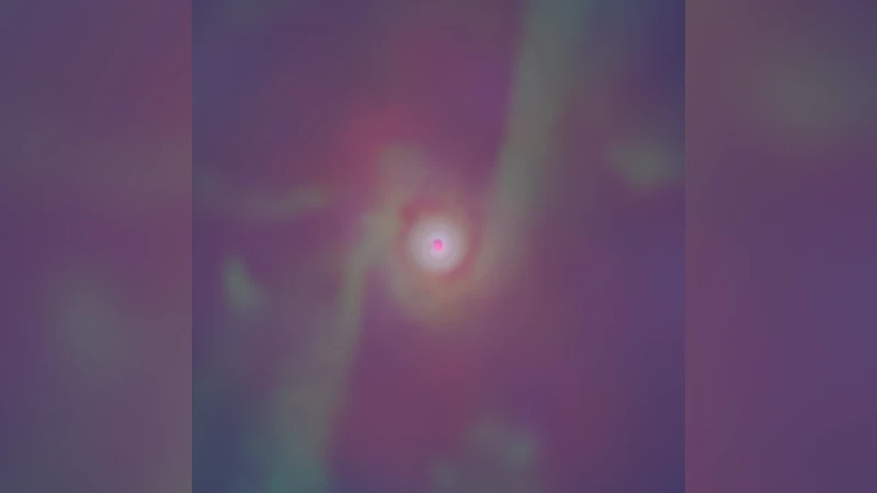 핵별 원반이 말해주는 블랙홀 성장 이야기