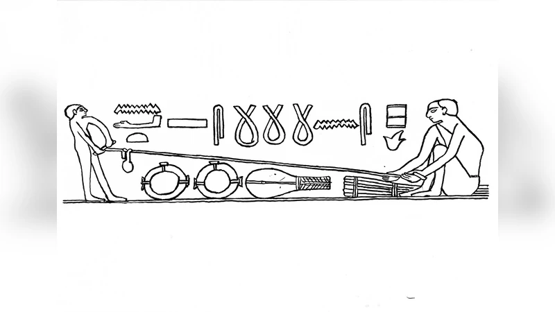 로프 제작의 고대 기법 나선 구조 최대 회전과 영 트위스트 현상