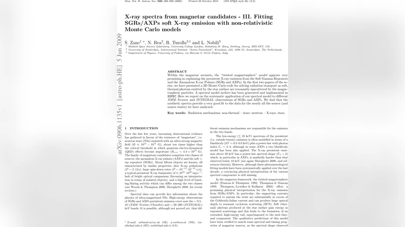 자기천체 X선 스펙트럼 모델링의 새로운 전환점
