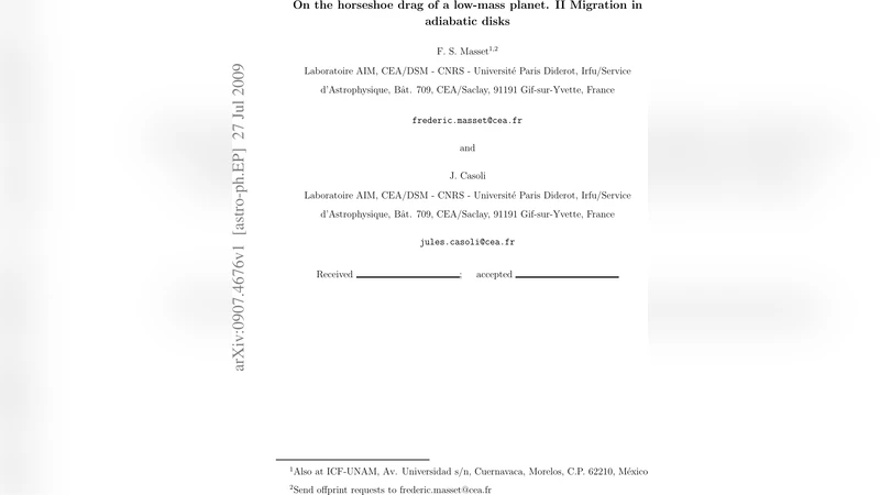 저질량 행성의 말굽형 토크와 비등방성 원반 내 이동
