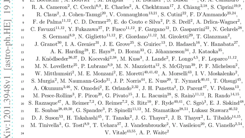 Fermi로 본 감마선 폭발 고에너지 방출 제한
