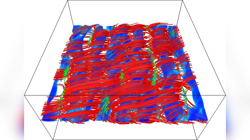 3차원 상대론적 자기 재결합에서 플럭스 로프 네트워크와 입자 가속
