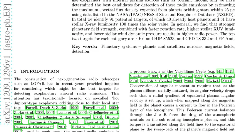 외계 행성 전파 탐지를 위한 최적 후보 선정