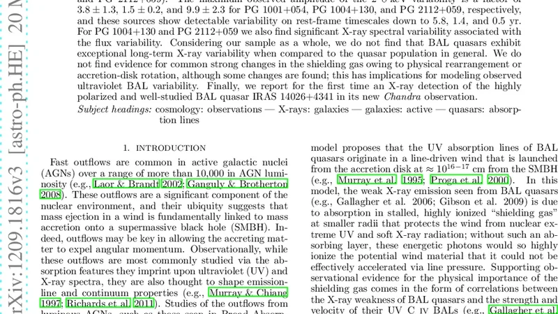 광흡수선 퀘이사의 장기 X선 변동성