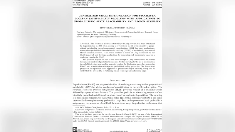 확률적 불린 만족도 일반화 크레이그 보간법