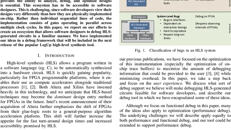 소프트웨어 개발자를 위한 HLS 하드웨어 디버깅