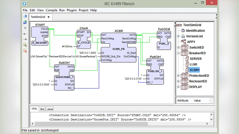 IEC 61499와 IEC 61850 기반 변전소 자동화 제어 구조