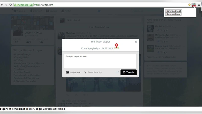 트위터 터키어 짧은 글에서 암묵적 위치 공유 탐지