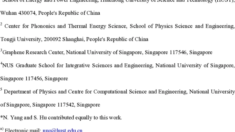 나노스케일 그래핀 디스크의 열전도 구배와 기능성 등급 재료