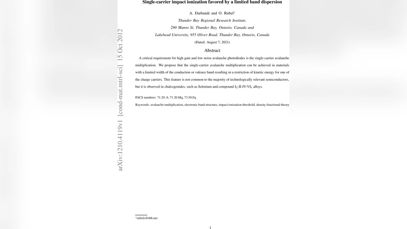 밴드 폭 제한으로 구현하는 단일 전하 충격 이온화