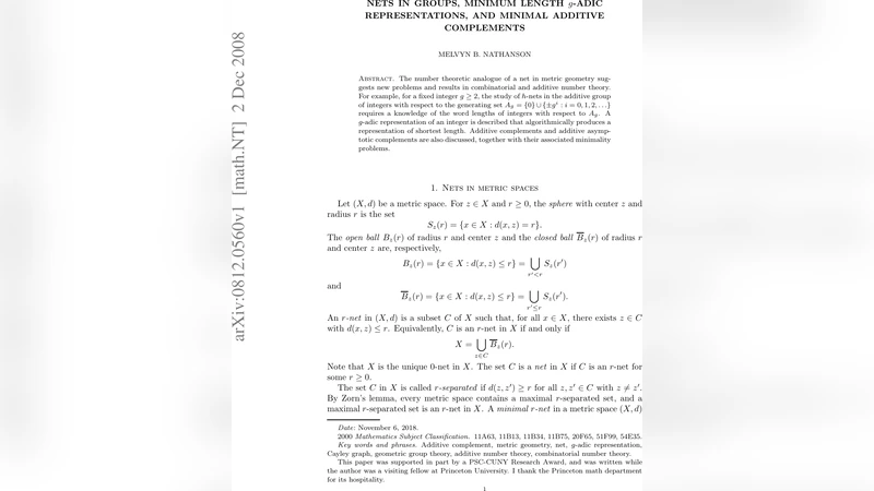 정수군의 g 진법 최소 길이와 최소 가산 보완 문제
