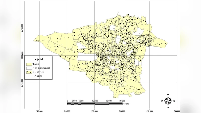 테헤란 교통 개발이 주거 위치와 통근 모드 전환에 미치는 영향: 에이전트 기반 평가