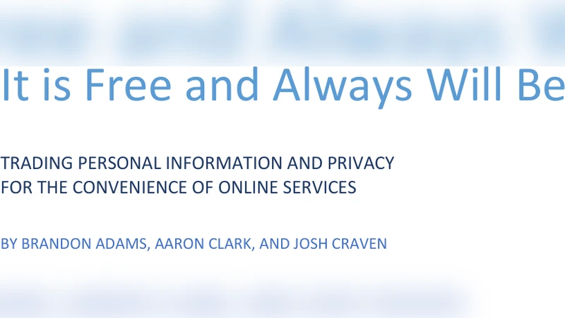 무료 서비스 뒤에 숨은 개인정보 거래와 프라이버시 위험