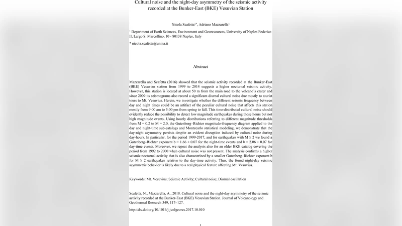 문화 소음이 베이커‑동부 지진 관측소의 주야간 지진 활동 비대칭에 미치는 영향