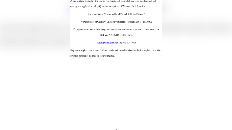 테프라 원천 화구 위치 추정을 위한 새로운 그래디언트 하강법