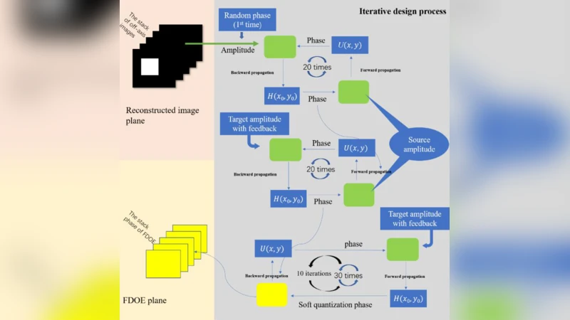 LED 발광 다이오드 조명으로 구현하는 입체 가상 영상 파사드: 파셋형 프레넬 DOE 설계와 실험