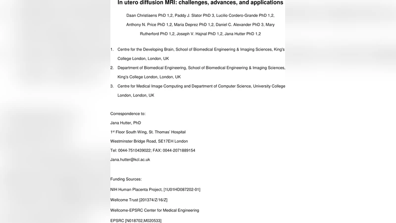 자궁내 확산 MRI의 도전과 진보 및 활용