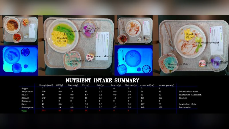 AI 기반 병원 환자 영양 섭취 자동 평가 시스템