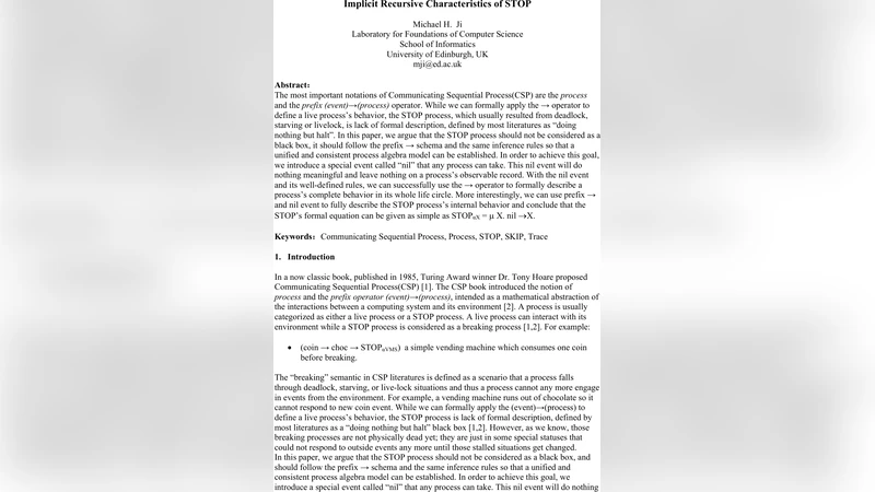 STOP 프로세스의 내부 구조와 nil 이벤트