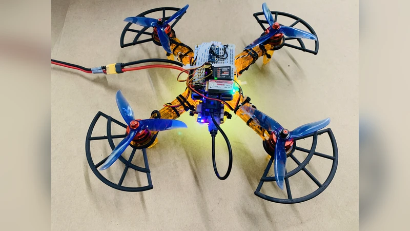 저비용 교육용 드론의 고급 자율비행 구현