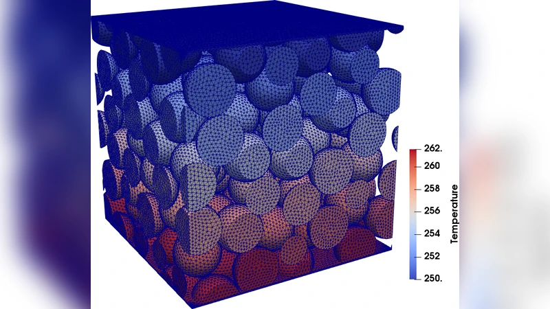 소행성 레골리트 열전도 전산 모델링