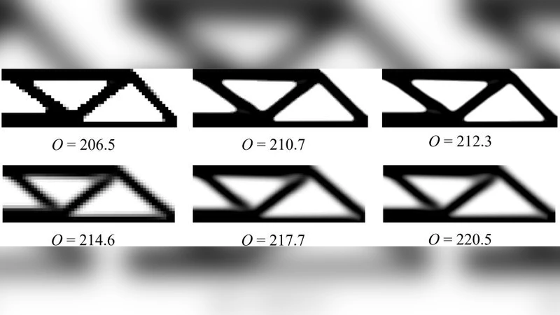 구조 토폴로지 최적화를 위한 효율적인 그래디언트 투영 방법