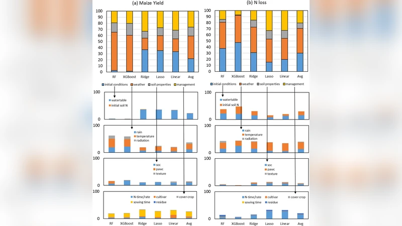 머신러닝으로 예측하는 옥수수 수량과 질산염 손실