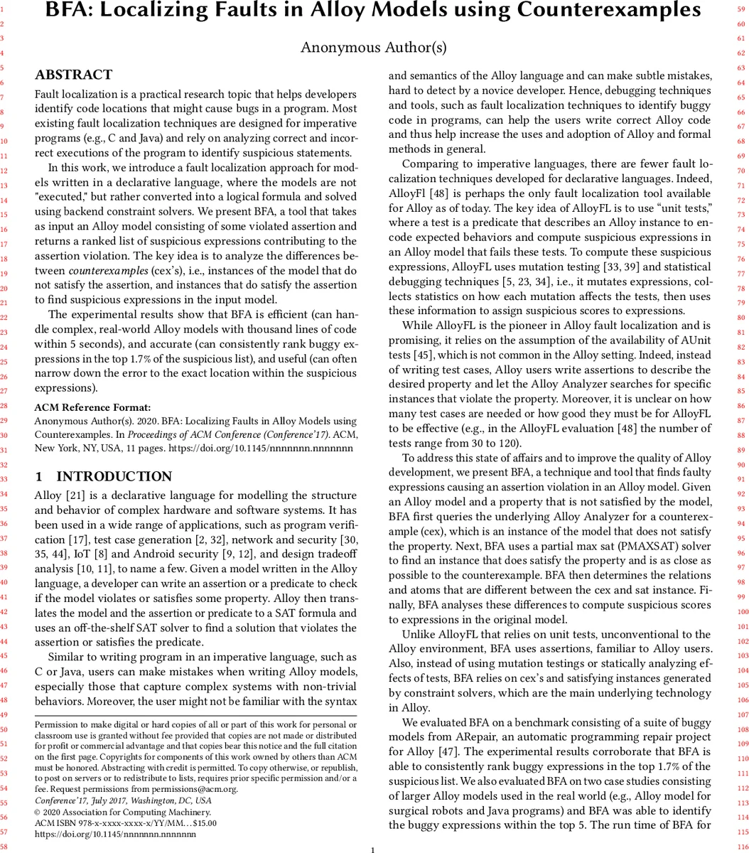 알로이 모델 오류 탐지를 위한 FLACK 기법