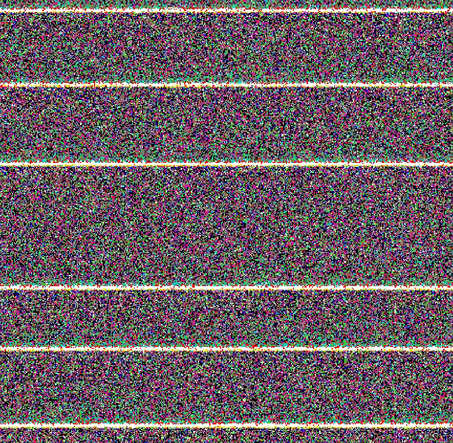 무작위 연결이 만든 3값 글라이더 셀룰러 오토마타의 펄싱 현상