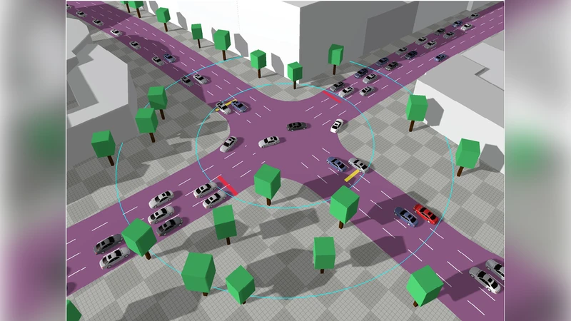 신호등에서의 협동형 적응형 크루즈컨트롤, 거리 고정 정책의 효율성