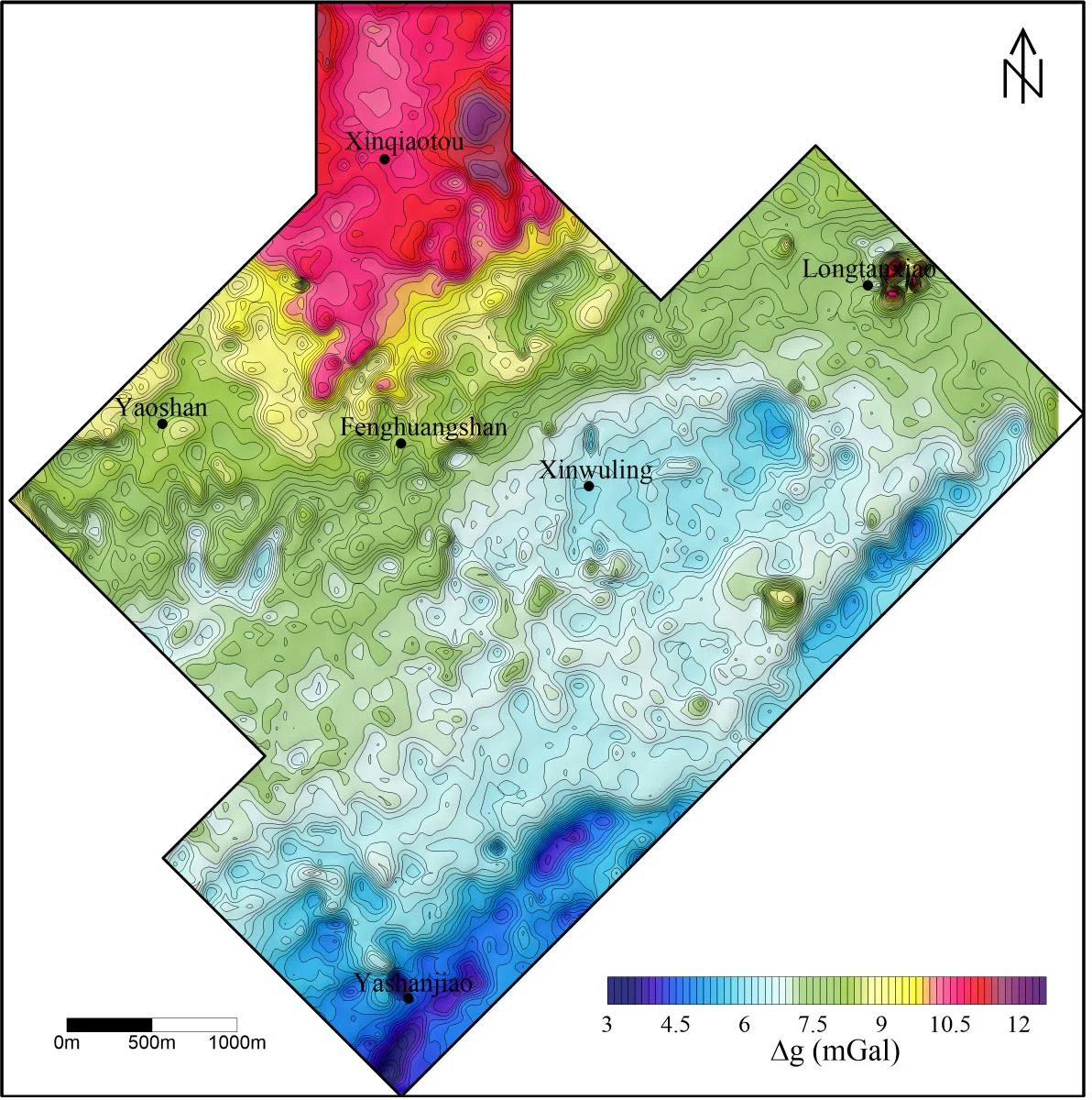 메모리 최소화 고속 비볼록 저랭크 행렬 분해를 이용한 중력·자기 데이터 분리