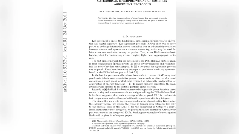 범주론으로 보는 주요 합의 프로토콜