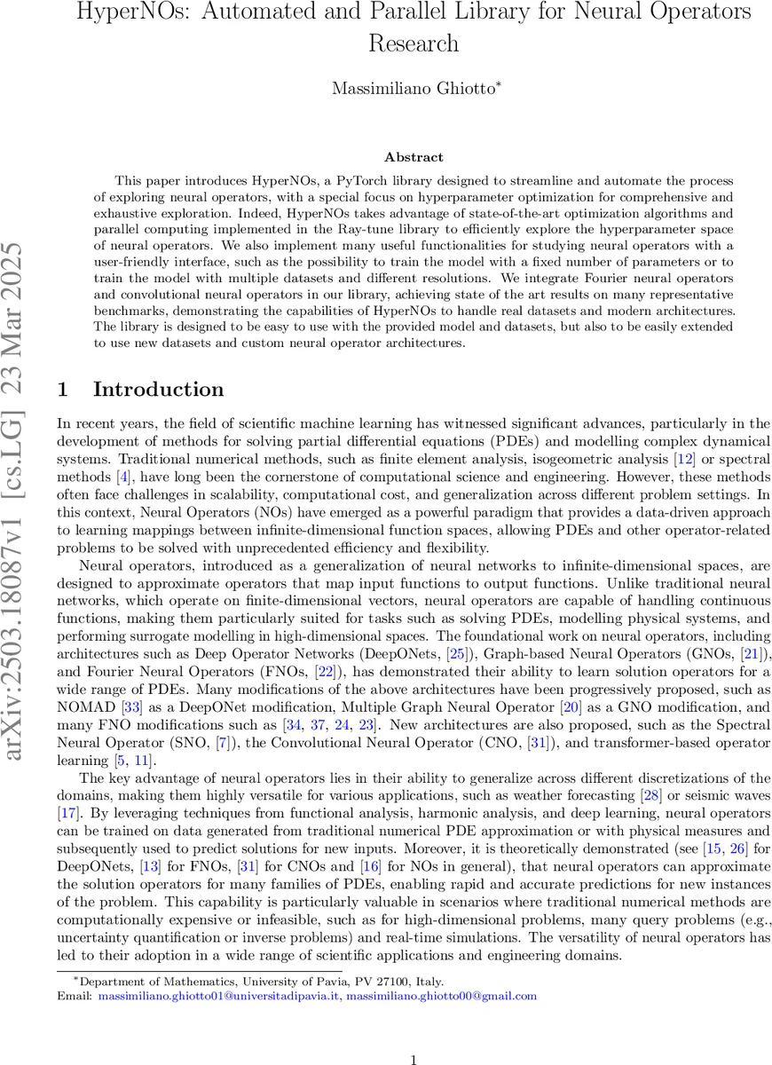 하이퍼노 자동화·병렬 신경 연산자 연구 라이브러리