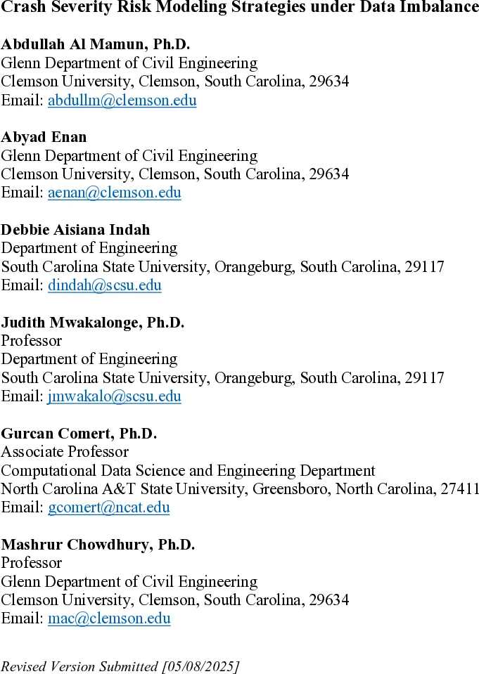 작업구역 대형차 사고 심각도 예측 모델링 전략