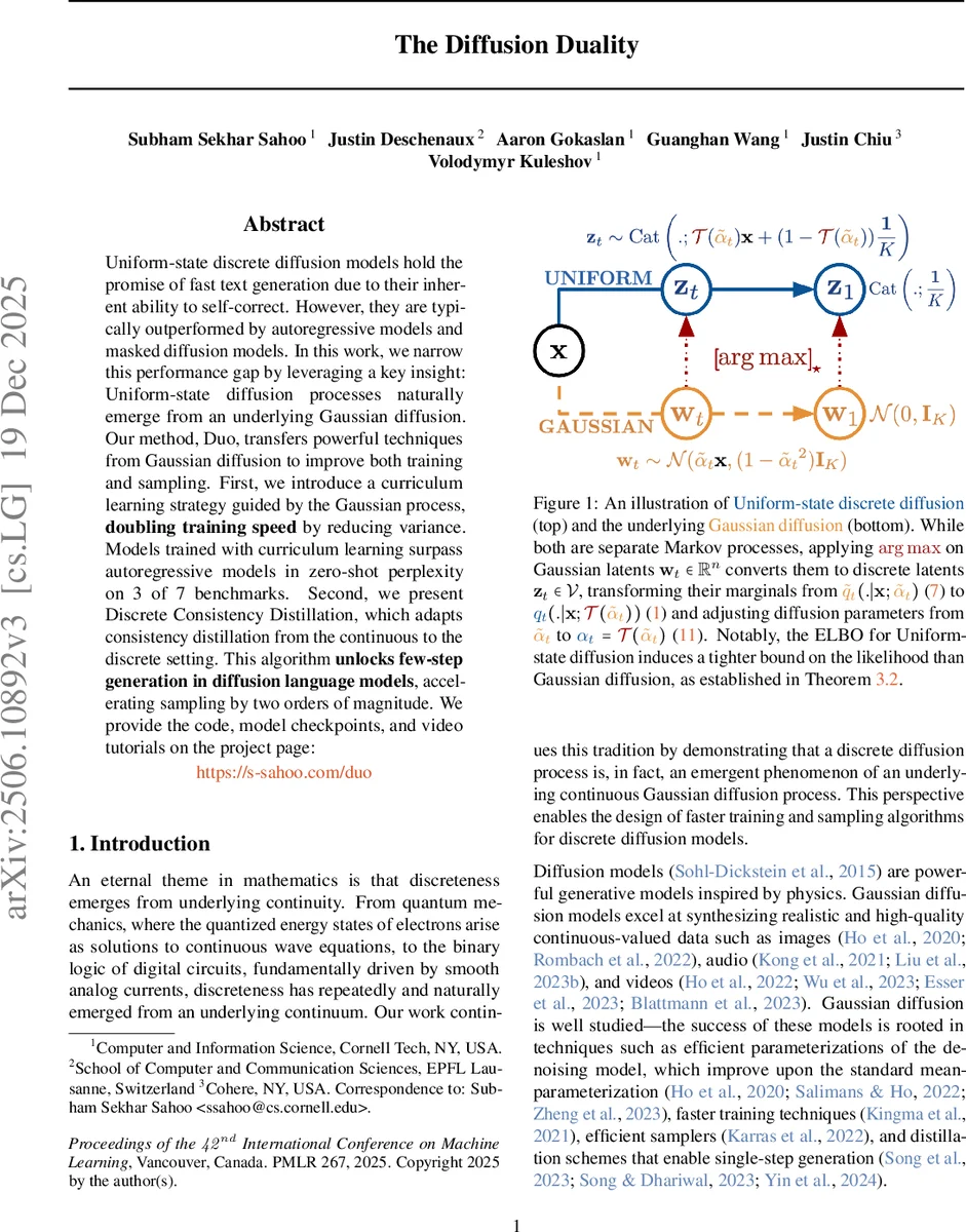 디퓨전 이중성으로 보는 텍스트 생성 혁신