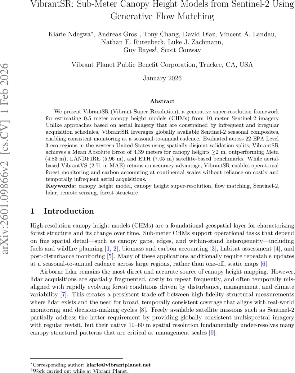 위브런트SR 센티넬2 기반 0.5미터 캔오피 높이 모델
