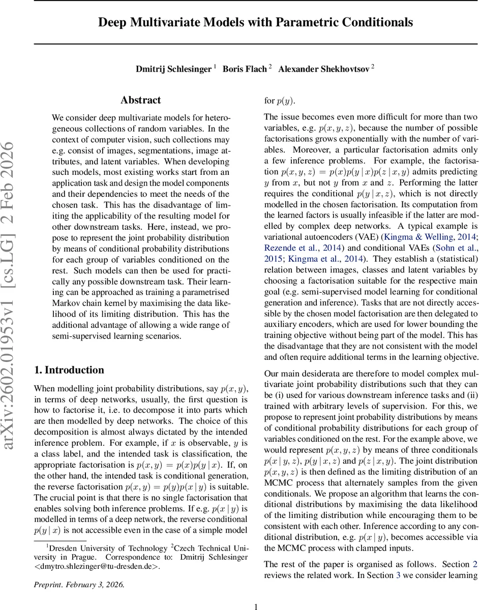 조건부 확률을 이용한 다변량 딥 모델