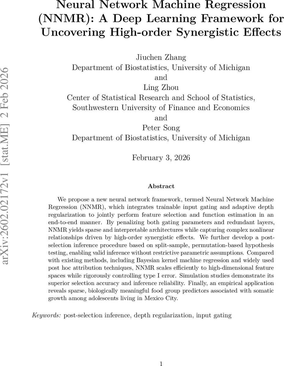 신경망 기반 고차 상호작용 탐지를 위한 NNMR 프레임워크
