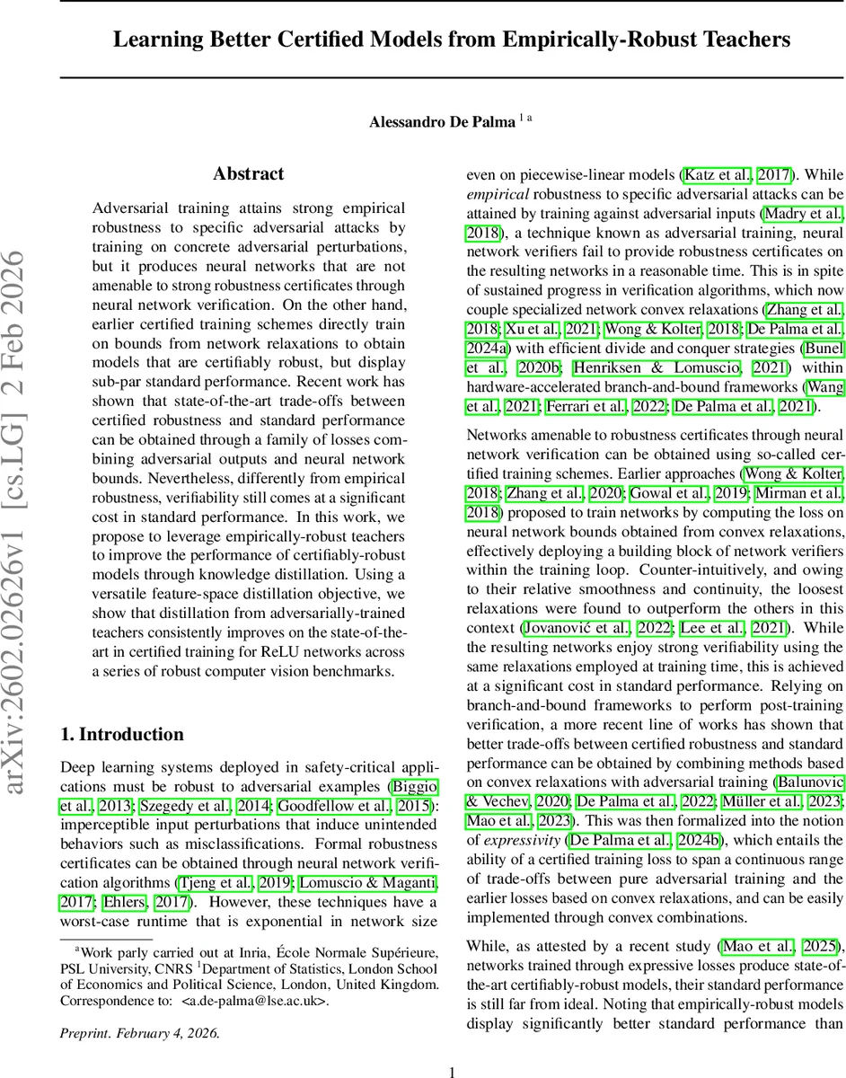 학습된 교사로 인증 모델을 한 단계 끌어올리다