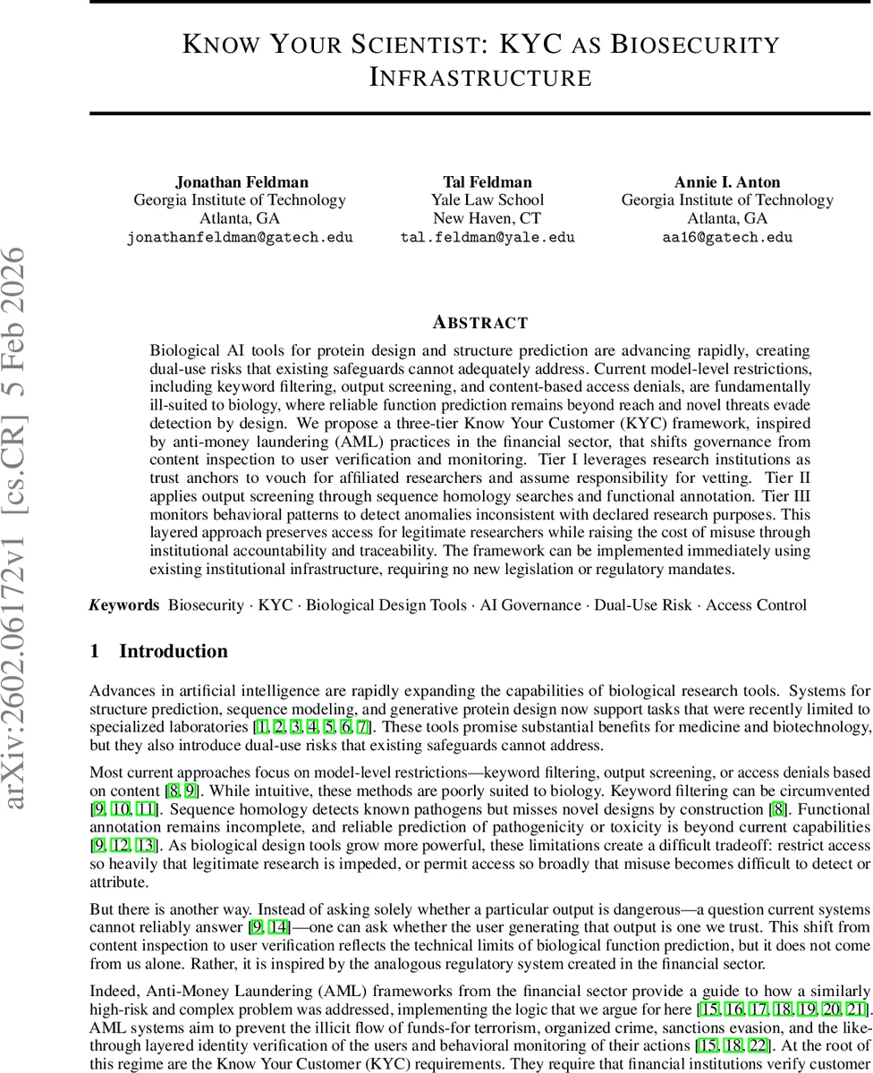 과학자를 알자 KYC 바이오보안 인프라