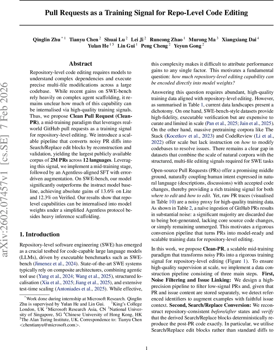 깨끗한 PR로 배우는 레포 수준 코드 편집
