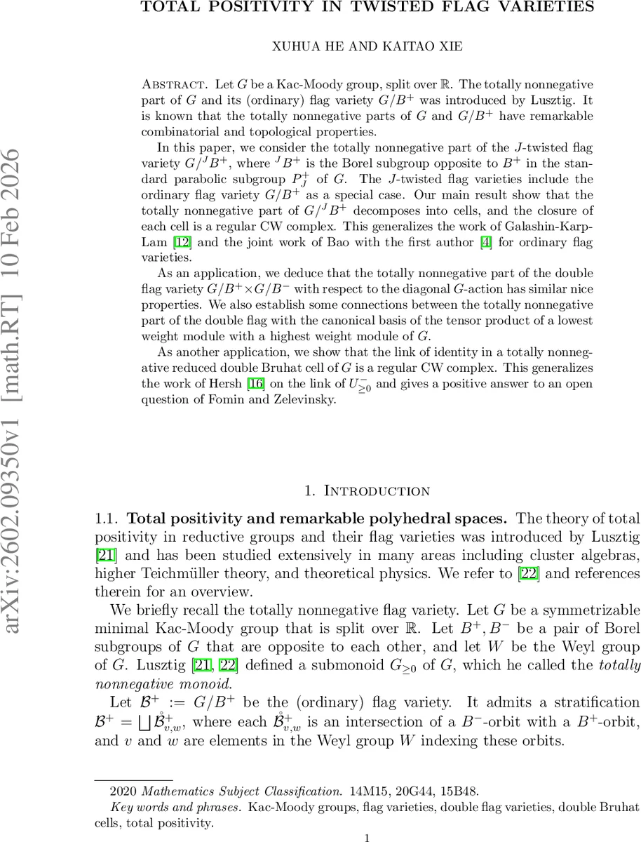 트위스트 플래그 다양체에서의 전양성 및 셀 구조