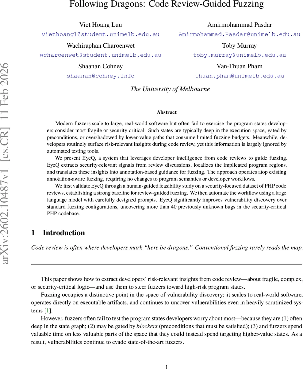 코드 리뷰 인텔리전스로 이끄는 스마트 퍼징