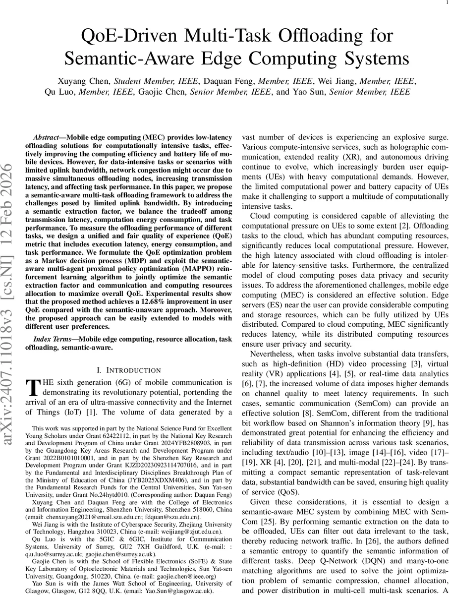 한계 대역폭을 넘어서는 의미 기반 멀티태스크 오프로드 최적화