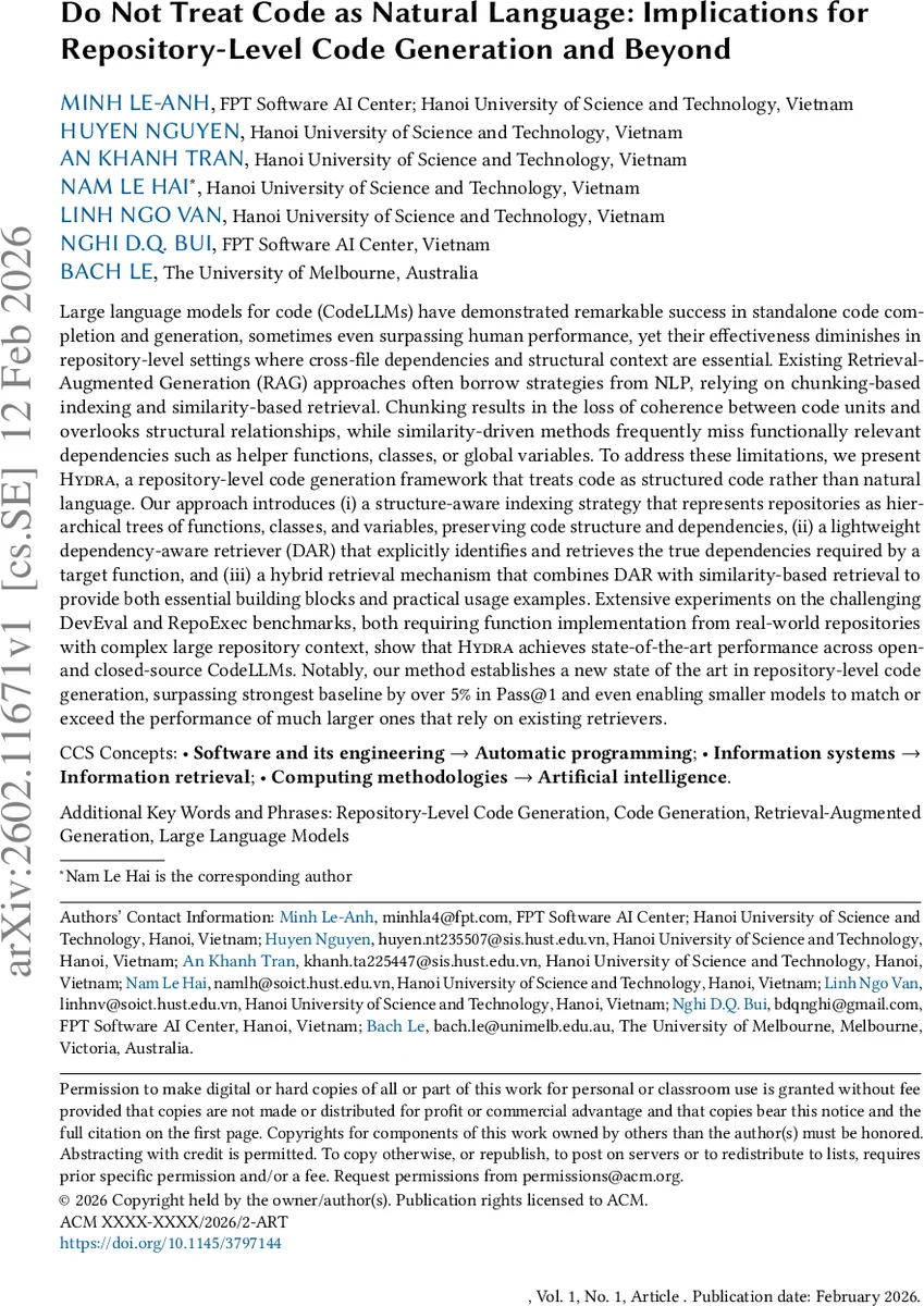 코드 생성의 새로운 패러다임 하이드라